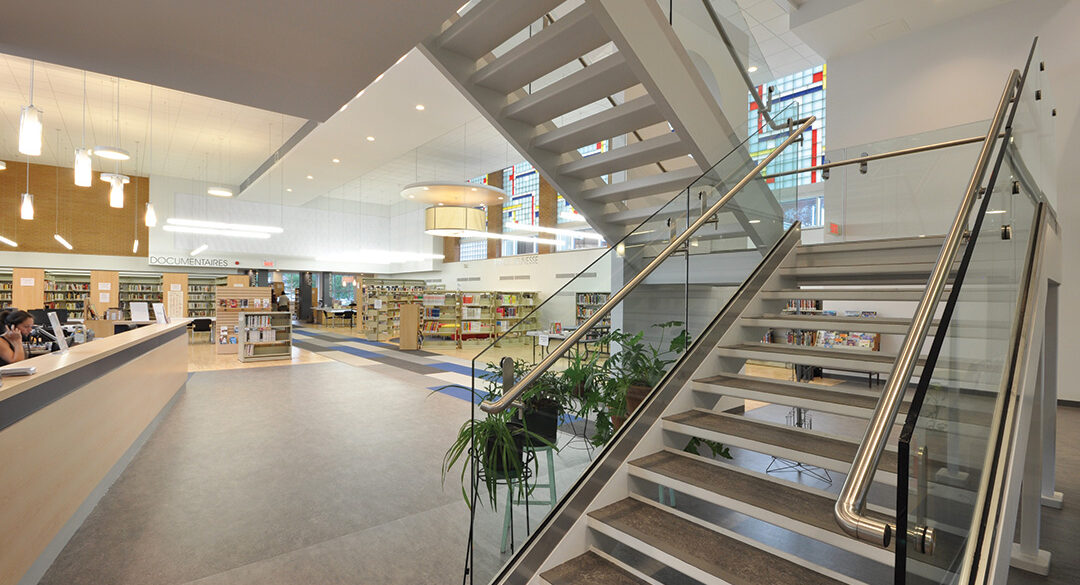 bibliothèque municipale de Beauharnois architecture design culture