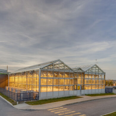 Serre UdeS Espace Vital Architecture