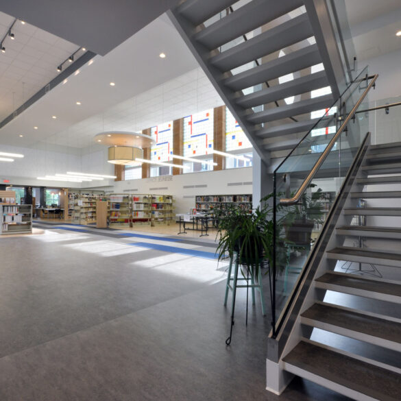 Bibliothèque Beauharnois Espace Vital Architecture