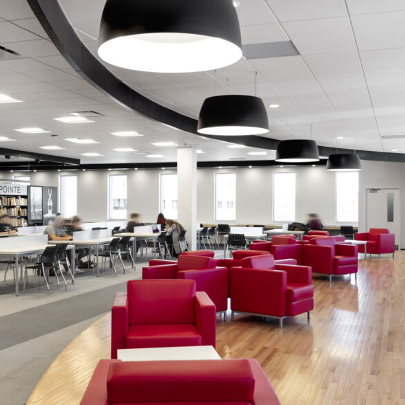 Bibliothèque Cégep Drummondville Espace Vital Architecture