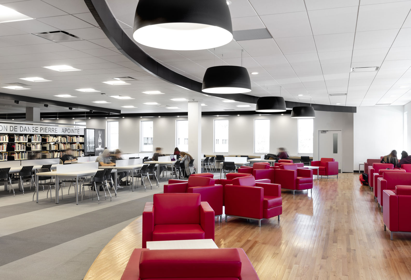 Bibliothèque Cégep Drummondville Espace Vital Architecture